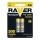 2 шт. Акумулятор AA RAVER NiMH/1,2V/600 mAh