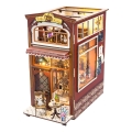 2Kids Toys - 3D пазл LED Ограничитель для книг Кафе 2xAAA