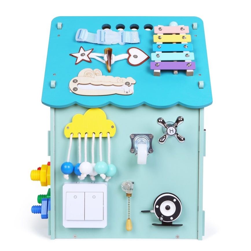 2Kids Toys - Activity board Будиночок синій