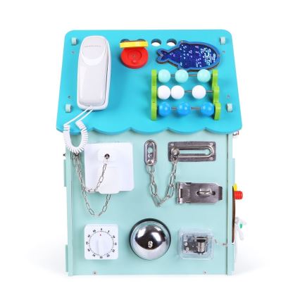 2Kids Toys - Activity board Будиночок синій