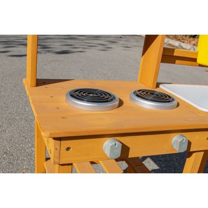 2Kids Toys - Дерев'яна садова кухонька з мийкою