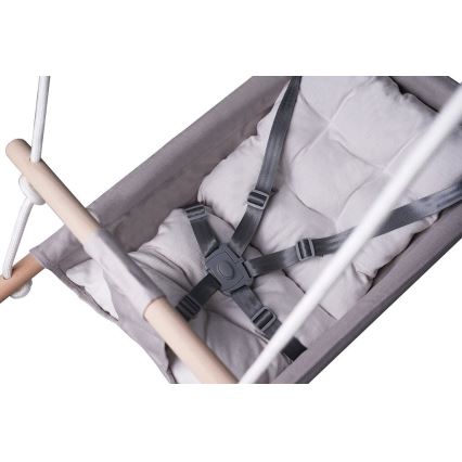 2Kids Toys - Детские текстильные качели для самых маленьких серый