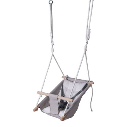 2Kids Toys - Детские текстильные качели для самых маленьких серый