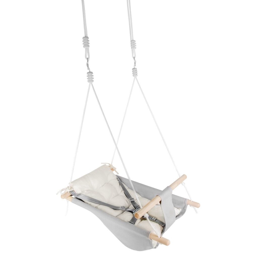 2Kids Toys - Детские текстильные качели для самых маленьких серый