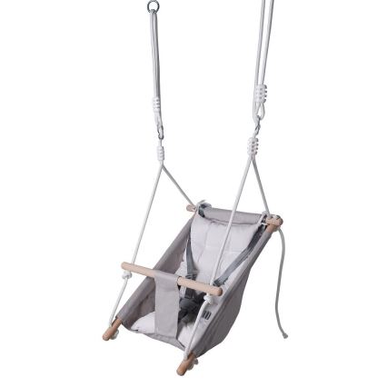 2Kids Toys - Дитяча текстильна гойдалка для малюків сірий