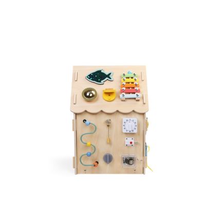 2Kids Toys - Доска с активностями дом бежевый