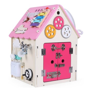 2Kids Toys - Доска с активностями дом розовый