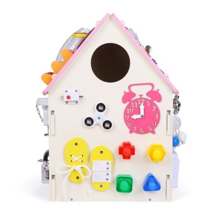 2Kids Toys - Доска с активностями дом розовый