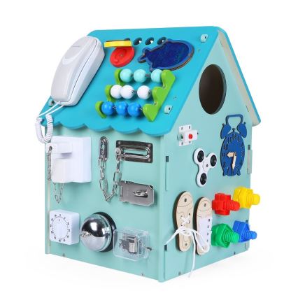 2Kids Toys - Доска с активностями дом синий