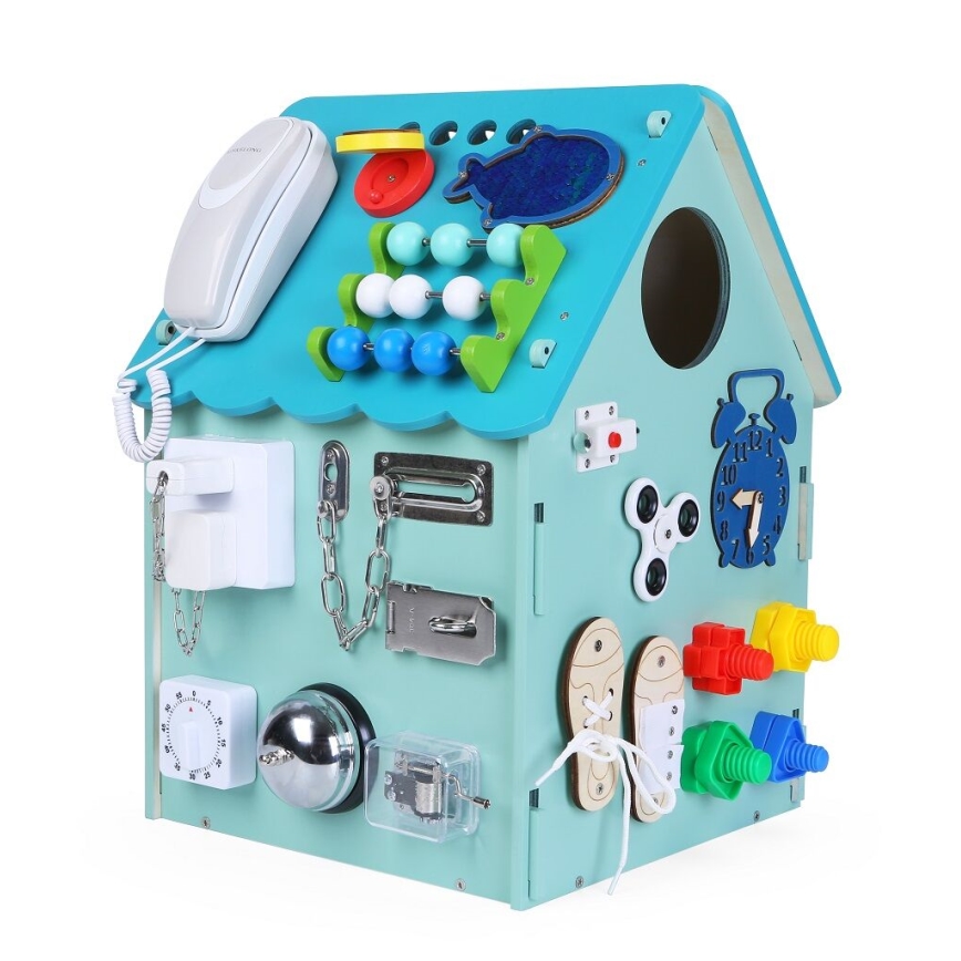 2Kids Toys - Доска с активностями дом синий
