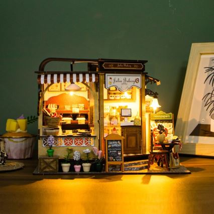 2Kids Toys - Мініатюра будиночка Пекарня Джулії 2xAAA