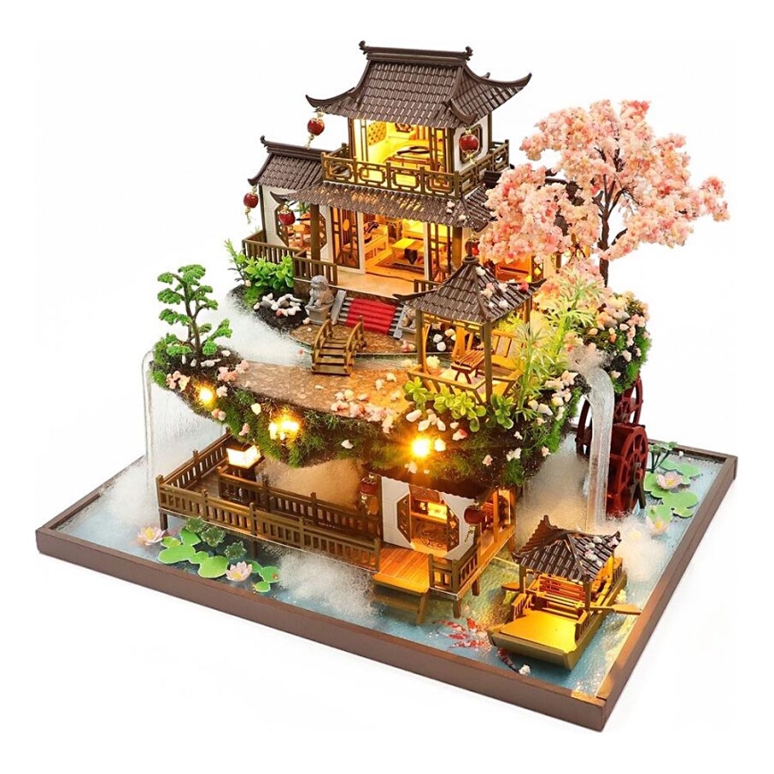 2Kids Toys - Миниатюрный домик Сказочная вилла 2xAAA