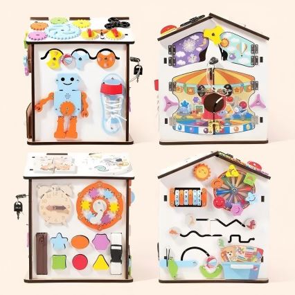 2Kids Toys - развивающая доска «домик», белая