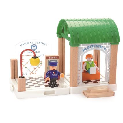 2Kids Toys - Железная дорога «Город и деревня», 200 деталей