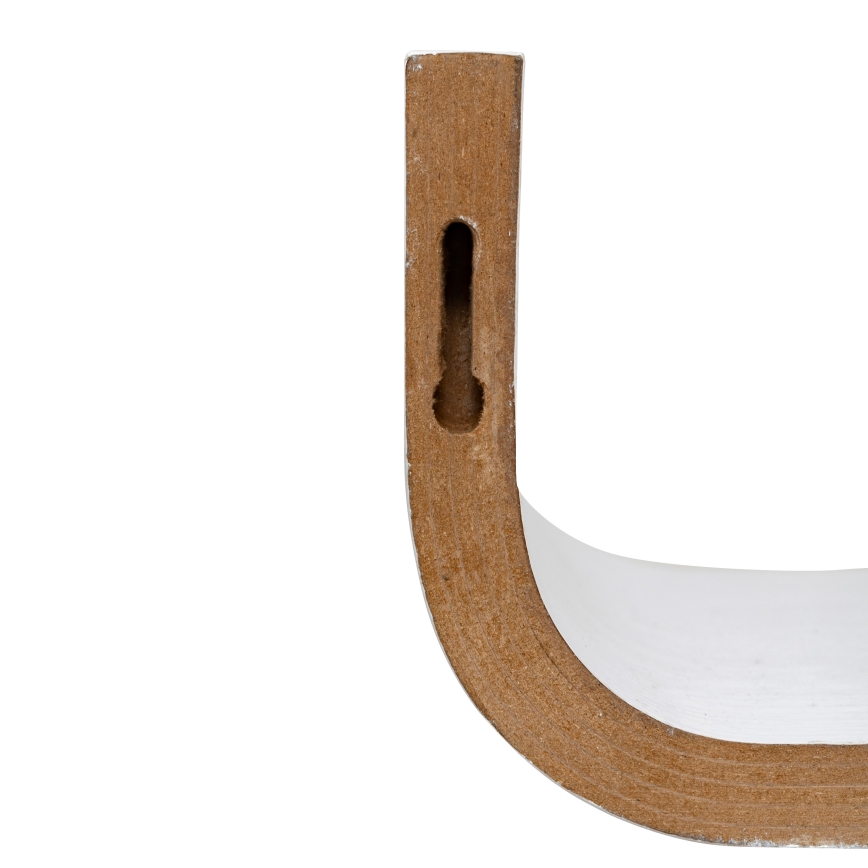 5five - настенная полка KAPTO 80x20 cm белая