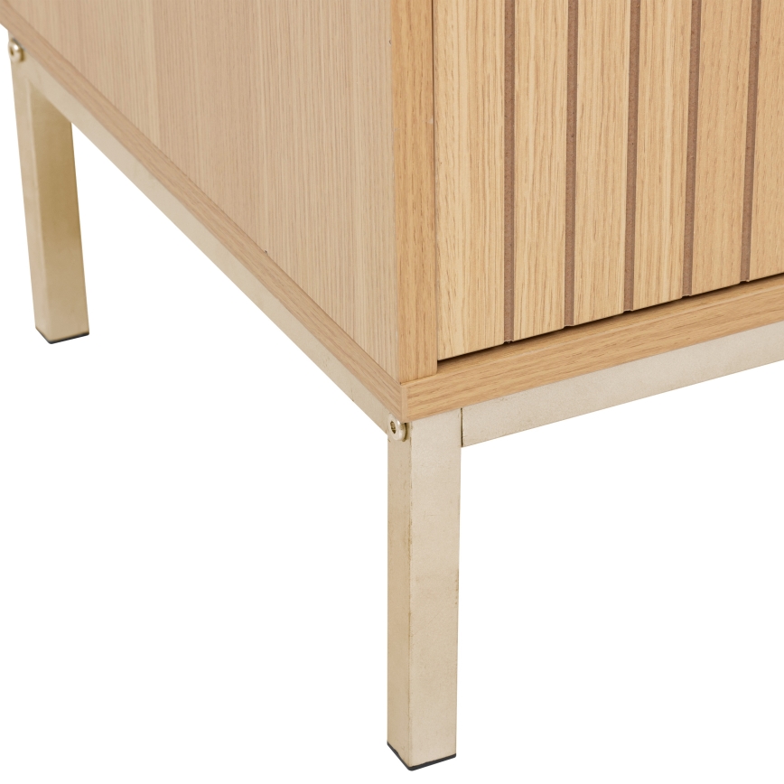 5five - Тумба під телевізор KUBI 120x40 cm коричнева