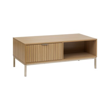 5five - Журнальний столик ESEN 100x40 см, коричневий