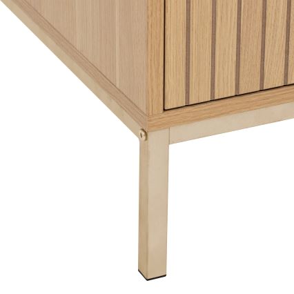 5five - Журнальний столик ESEN 100x40 см, коричневий
