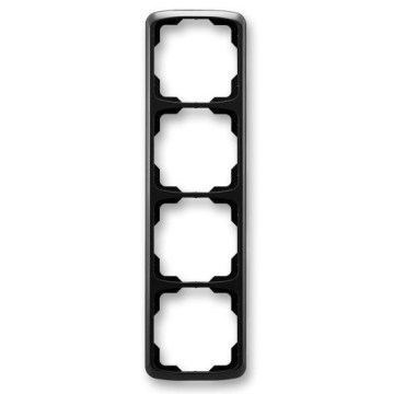 ABB 3901A-B41 N - 4-постова рамка TANGO чорна