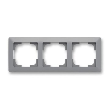 ABB 3901T-A00030 141 - Трёхпостовая рамка ZONI серая