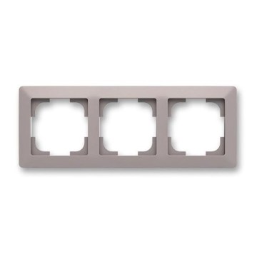 ABB 3901T-A00030 144 - Трёхпостовая рамка ZONI, серо-бежевый