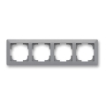 ABB 3901T-A00040 141 - Рамка четырехпостовая ZONI серая