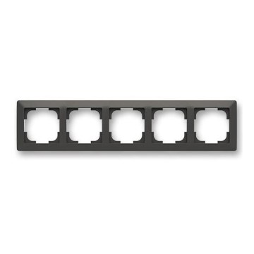 ABB 3901T-A00050 137 - Пятипостовая рамка ZONI матовая чёрная