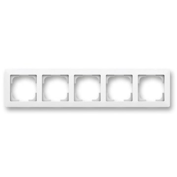 ABB 3901T-A00050 240 - Пятипостовая рамка ZONI матовая белая