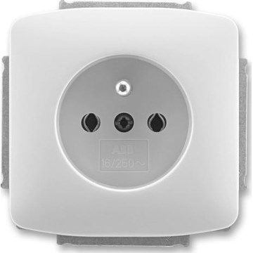 ABB 5518A-A2349 S - Домашняя розетка без рамки TANGO 250V серая