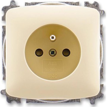 ABB 6619A-A06357 C - Бытовая розетка без рамки TANGO 250 В слоновая кость