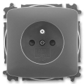 ABB 6619A-A06357 S2 - Домашняя розетка без рамки TANGO 250 В тёмно-серая