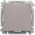 ABB 6619T-A06995 244 - Розетка для дому без рамки ZONI 250V IP44 сіробежевий