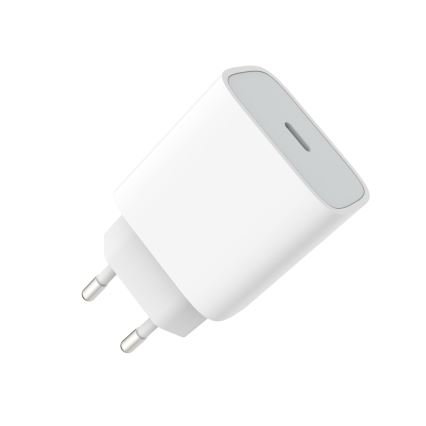 Адаптер зі швидкою зарядкою Power Delivery 20W USB-C білий