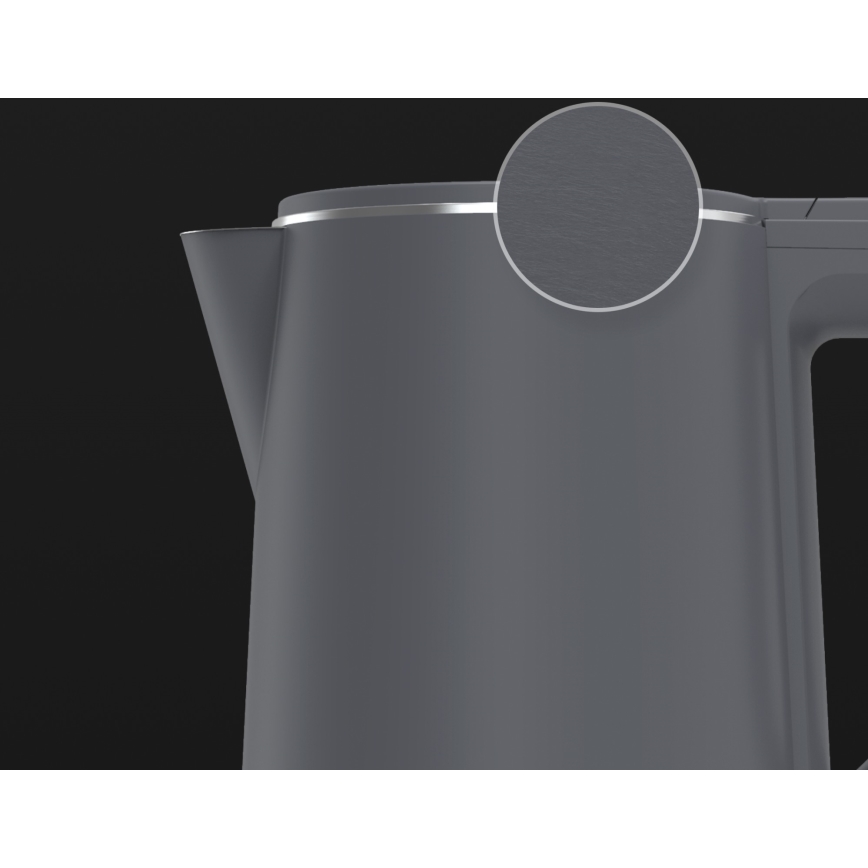 AENO - Электрический чайник 1,5 л 2200 Вт/230 В черный