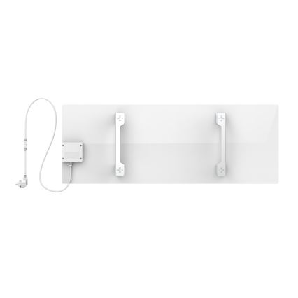 AENO - Розумна електрична інфрачервона панель 700W таймер/термостат IP44 Wi-fi біла