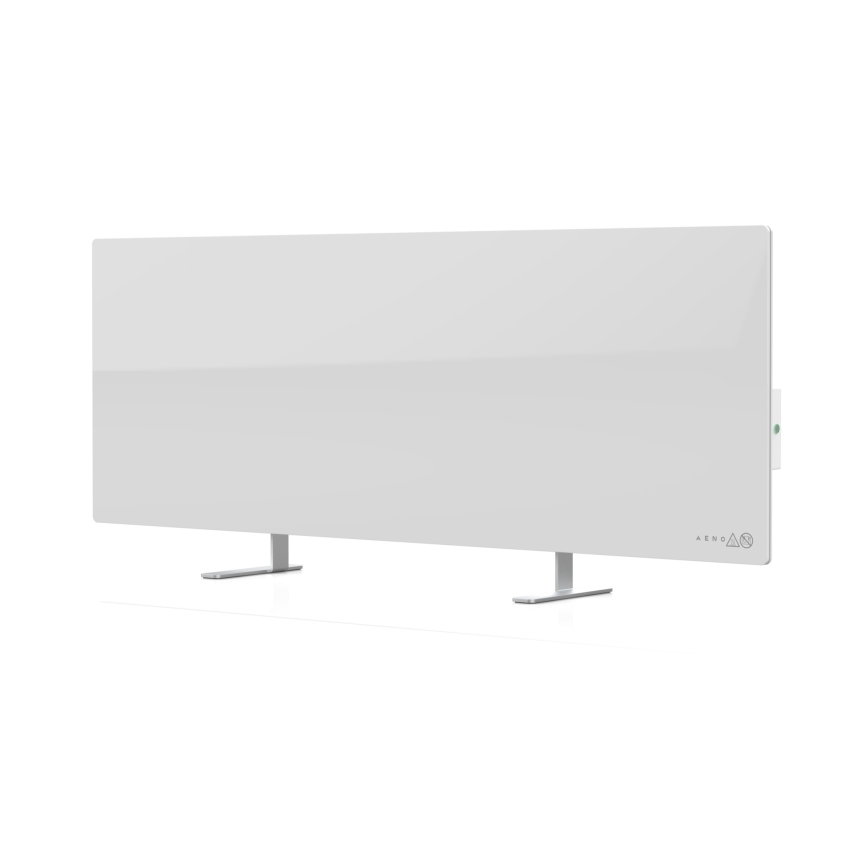 AENO - Розумна електрична інфрачервона панель 700W таймер/термостат IP44 Wi-fi білий