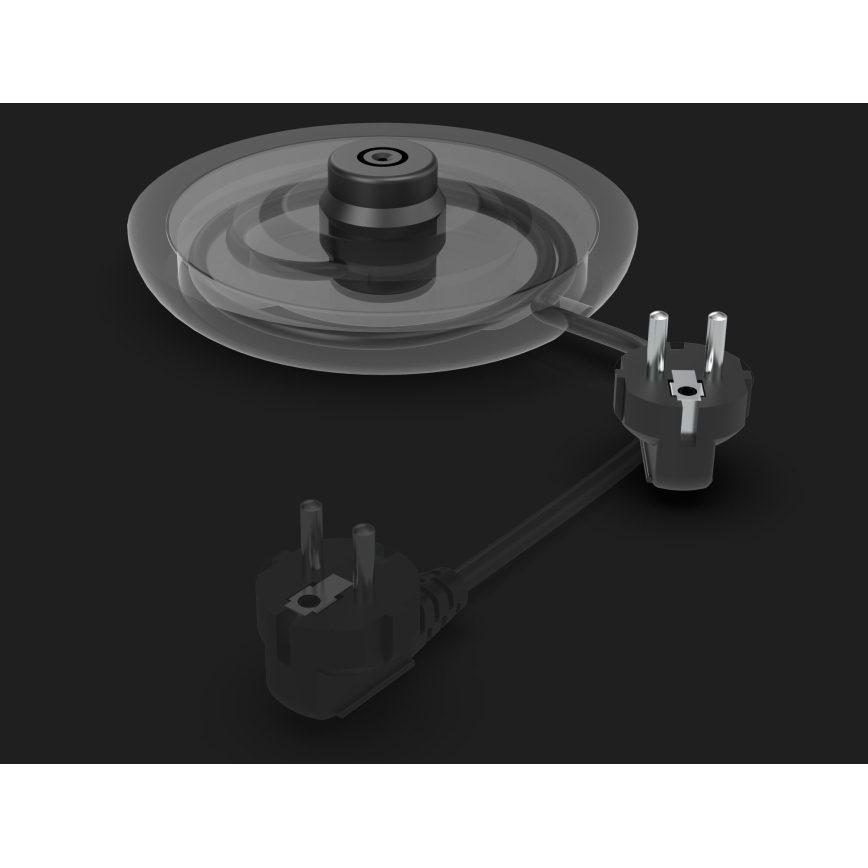 AENO - Розумний електрочайник зі світлодіодним дисплеєм 1,7 л 2200 Вт/230 В білий