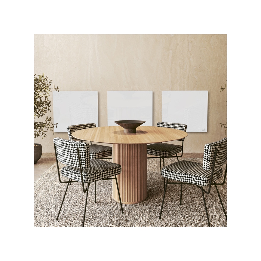 AENO - умная электрическая инфракрасная панель 500 Вт, таймер/термостат, Wi-Fi, белая