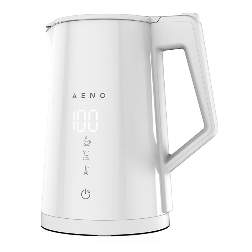 AENO - Умный электрический чайник с LED-дисплеем 1,7 л 2200 Вт/230 В белый