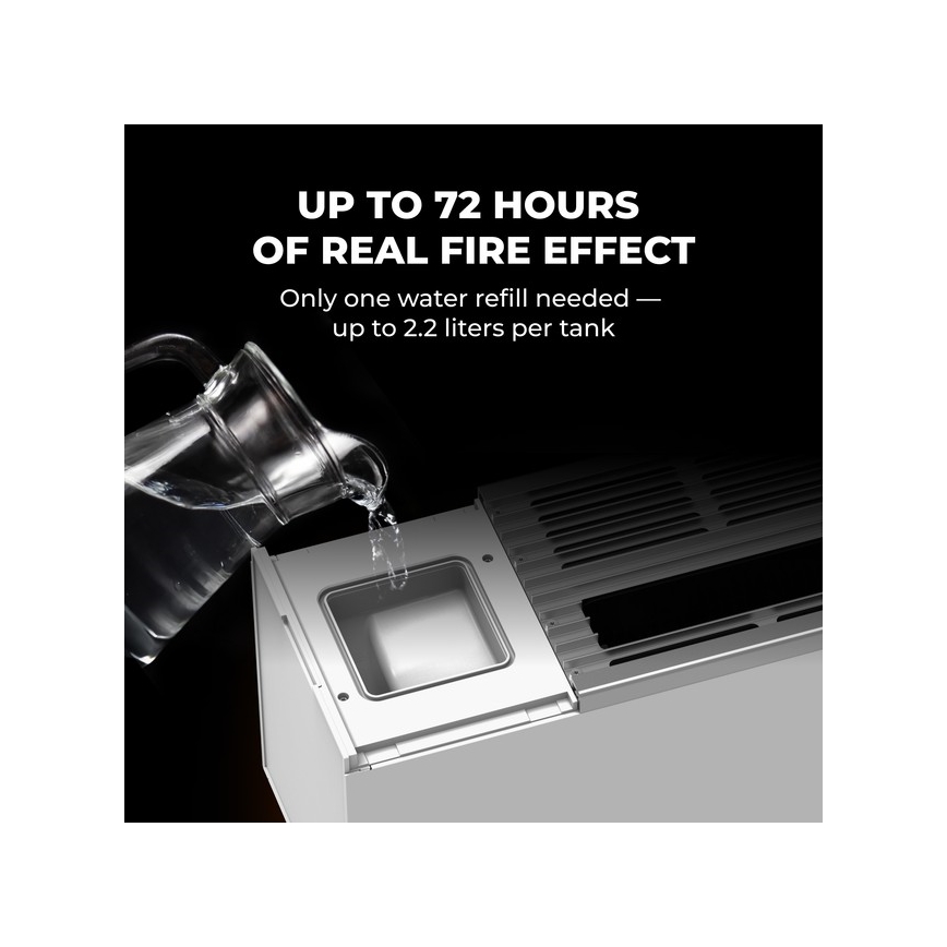 AENO - Умный электрический обогреватель/конвектор 1000/2000 Вт белый