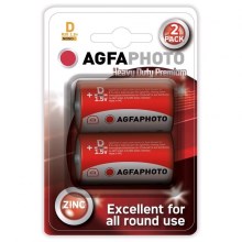 AGFAPHOTO AP-R20-2S - Цинковая батарейка R20/D 1,5V 2 шт.