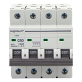 Aigostar - Автоматичний вимикач 4-полюсний 4P-63A-C 400V