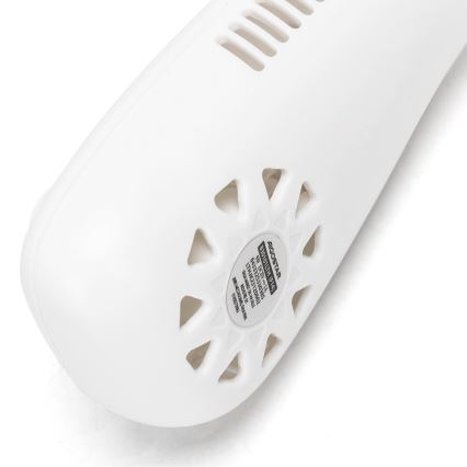 Aigostar - Акумуляторний вентилятор на шию 4W/5V 2000mAh білий