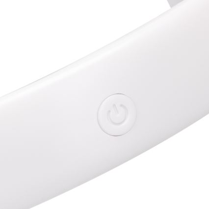 Aigostar - Акумуляторний вентилятор на шию 4W/5V 2000mAh білий