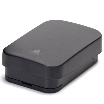 Aigostar - Беспроводной дверной звонок в розетку 1Z 230V IPX4 черный