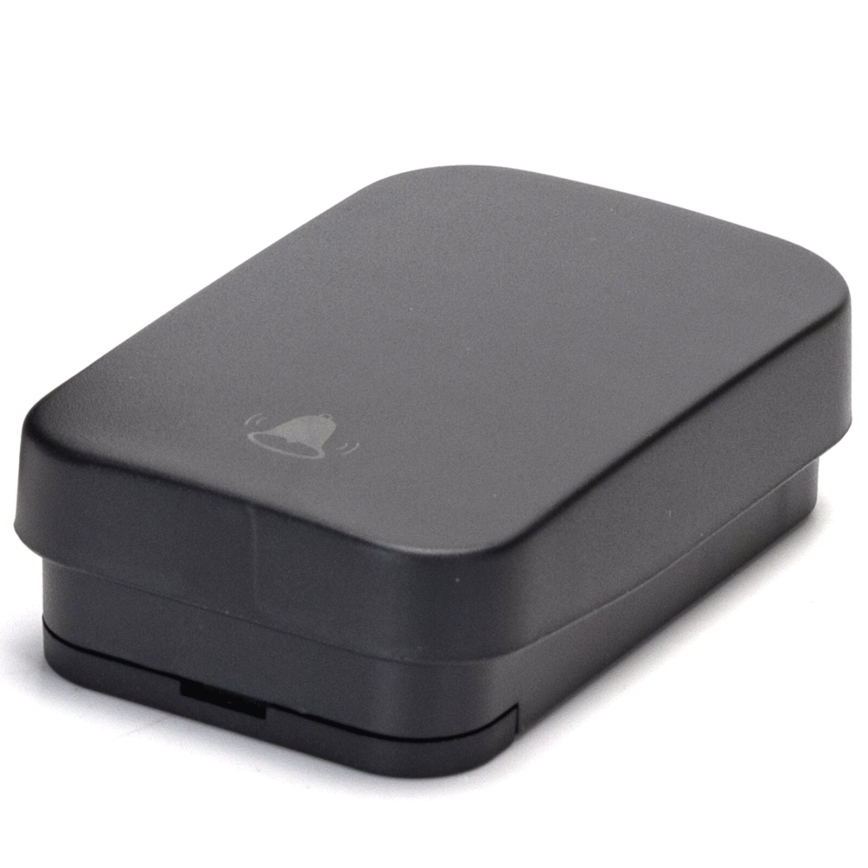 Aigostar - Беспроводной дверной звонок в розетку 1Z 230V IPX4 черный