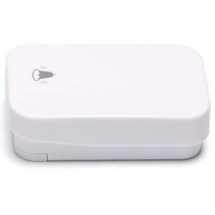 Aigostar - Бездротовий дверний дзвінок в розетку 1Z 230V IPX4 білий