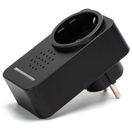 Aigostar - Бездротовий дверний дзвінок в розетку 1Z 230V IPX4 чорний