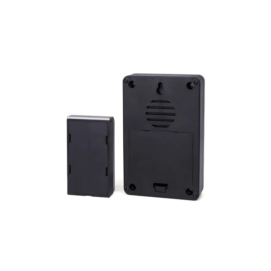 Aigostar - Бездротовий дзвінок 3xAA/12V IP44 чорний/міді