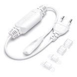 Aigostar - Блок питания для светодиодной ленты 8 мм 400 Вт/230 В белый